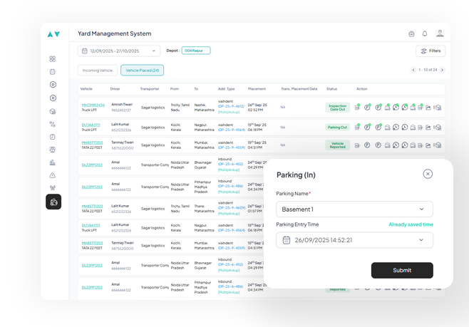 Yard Management System (YMS) Yard Management System (YMS)